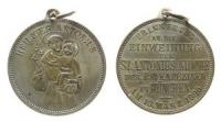 München - auf die Einweihung der St. Antonius-Kirche - 1895 - tragbae Medaille  vz
