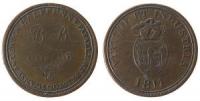 Brass & Copper Co. - Bristol (Somerset) - 1811 - 1/2 Penny Token  ss