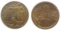 Willem I. (1772-1843) - auf die 100 Jahrfeier seiner Landung 1813 in Scheveningen - 1913 - Medaille  ss