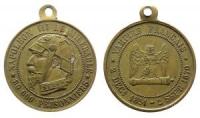 Napoleon III (1852-1870) - satyrische Medaille - 1870 - tragbare Medaille  ss+