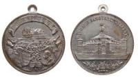 Coburg - auf das 7. Fränkische Sängerfest - 1886 - tragbare Medaille  ss