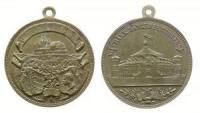 Coburg - auf das 7. Fränkische Sängerfest - 1886 - tragbare Medaille  vz
