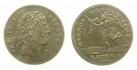 Ludwig III (1913-1918) von Bayern - o.J. - tragbare Medaille  vz