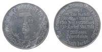 Notzeit - zur Erinnerung an Deutschlands schlimmste Zeit - 1925 - Medaille  ss