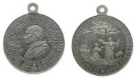Leo XIII (1878-1903) - auf seine Wahl zum Papst - o.J. - tragbare Medaille  ss-vz