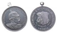 Leipzig - auf die Einweihung des Reichsgerichtsgebäudes - 1895 - Medaille  vz+