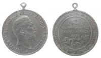 Wilhelm II. (1888-1918) - Ich will meines Staates erster Diener sein - o.J. - tragbare Medaille  ss