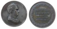 Lindenau Bernhard von (1780-1824) - anläßlich seiner Niederlegung des Amtes als Direktor der Sternwarte - 1827 o.J. - Medaille  vz