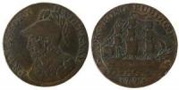Jordans John Drapers - Gosport (Hampshire) - 1794 - 1/2 Penny Token  fast ss