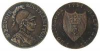 Walter Taylor's - Portsmouth (Hampshire) - 1791 - 1/2 Penny Token  ss+