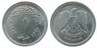 Ägypten - Egypt - 1972 - 1 Millimes  unc