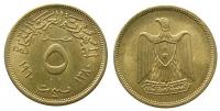 Ägypten - Egypt - 1960 - 5 Millimes  unc
