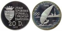 Andorra - 1989 - 20 Deniers  pp