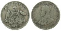 Australien - Australia - 1926 - 6 Pence  s/ss
