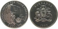 Barbados - 1995 - 5 Dollar  unc