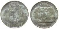 Belgien - Belgium - 1954 - 100 Francs  vz-unc