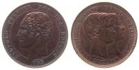 Belgien - Belgium - 1853 - 10 Centimes  vz