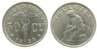 Belgien - Belgium - 1933 - 50 Centimes  ss