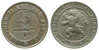 Belgien - Belgium - 1895 - 5 Centimes  vz