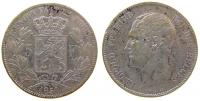 Belgien - Belgium - 1851 - 5 Francs  ss