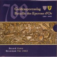 Belgien - Belgium - 2002 - 3,88 Euro  unc