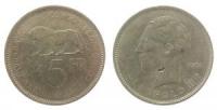 Belgisch Kongo - Belg. Congo - 1936 - 5 Francs  s-ss