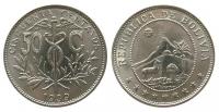 Bolivien - Bolivia - 1939 - 50 Centavos  unc