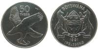 Botswana - 1991 - 50 Thebe  vz-unc