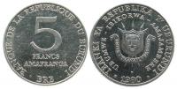 Burundi - 1980 - 5 Francs  ss-vz