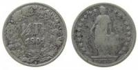 Schweiz - Switzerland - 1901 - 1/2 Franken  schön