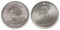Schweiz - Switzerland - 1921 - 1/2 Franken  unc