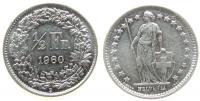Schweiz - Switzerland - 1960 - 1/2 Franken  vz