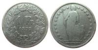 Schweiz - Switzerland - 1877 - 1 Franken  schön