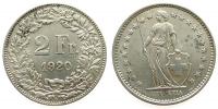 Schweiz - Switzerland - 1920 - 2 Franken  vz