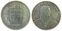 Schweiz - Switzerland - 1926 - 5 Franken  ss