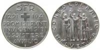 Schweiz - Switzerland - 1941 - 5 Franken  vz+