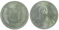 Schweiz - Switzerland - 1954 - 5 Franken  ss