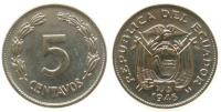 Ecuador - 1946 - 5 Centavos  unc
