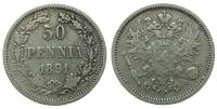 Finnland - Finland - 1891 - 50 Pennia  ss