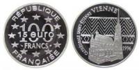 Frankreich - France - 1996 - 100 Francs / 15 Euro  pp