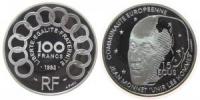 Frankreich - France - 1992 - 100 Francs/15 Ecu  pp