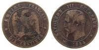 Frankreich - France - 1854 - 10 Centimes  fast ss