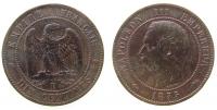 Frankreich - France - 1855 - 10 Centimes  fast ss