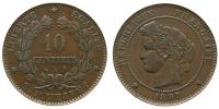 Frankreich - France - 1897 - 10 Centimes  ss-vz