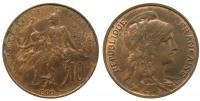 Frankreich - France - 1900 - 10 Centimes  ss
