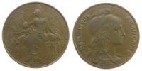 Frankreich - France - 1901 - 10 Centimes  ss
