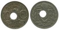 Frankreich - France - 1936 - 10 Centimes  ss