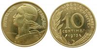 Frankreich - France - 1973 - 10 Centimes  stgl