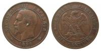 Frankreich - France - 1856 - 10 Centimes  ss