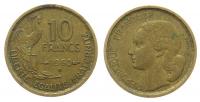 Frankreich - France - 1950 - 10 Francs  ss